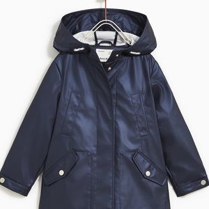 Rubberized parka